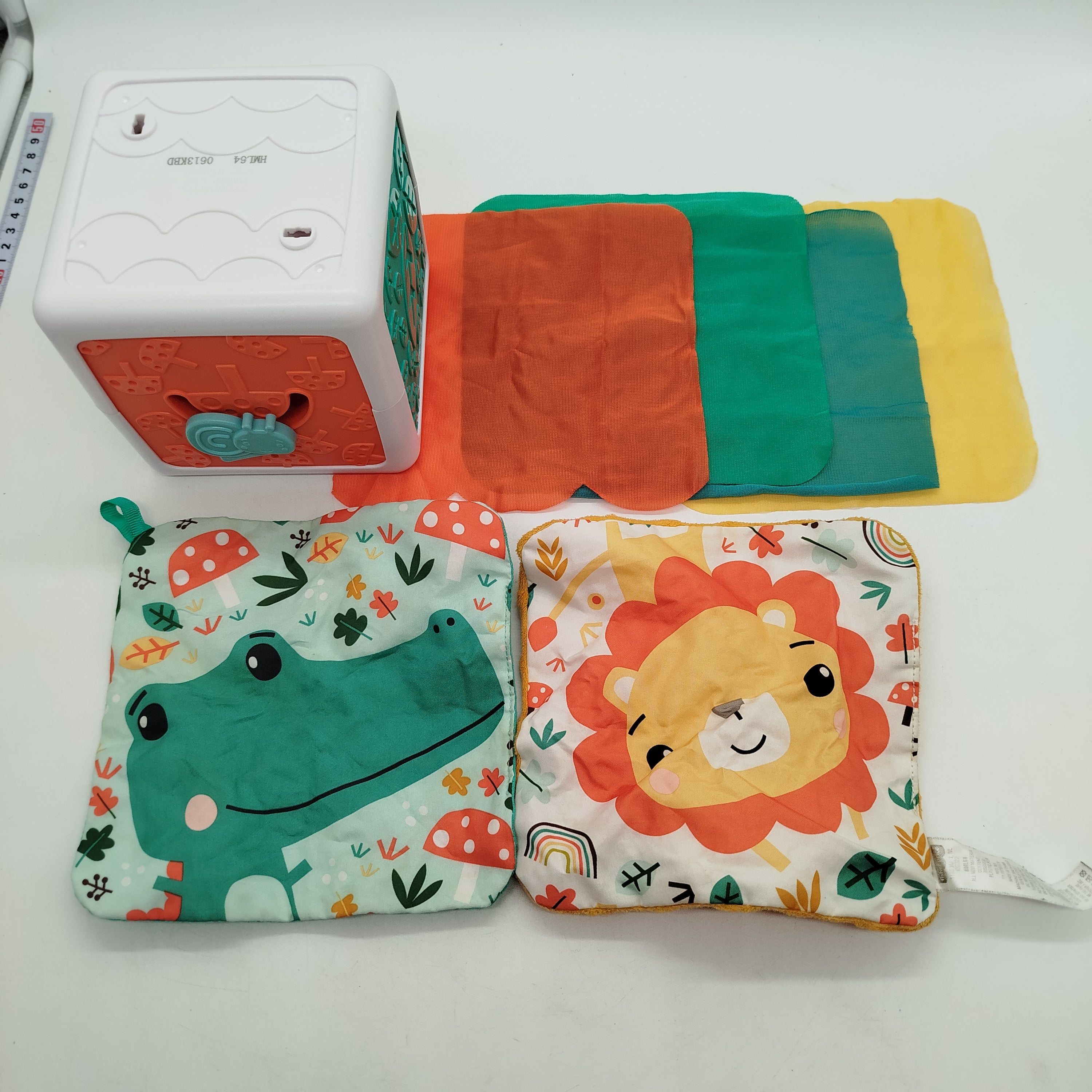 Fisher-Price Stoffwürfel & Stoffbuch, gebraucht, ab 1 2 3 Jahre | ✅ geprüft